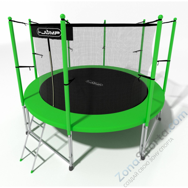 Батут i-Jump Classic Light 12ft green