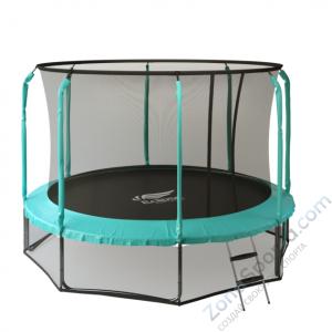 Батут с защитной сеткой Eclipse Space Green 16FT