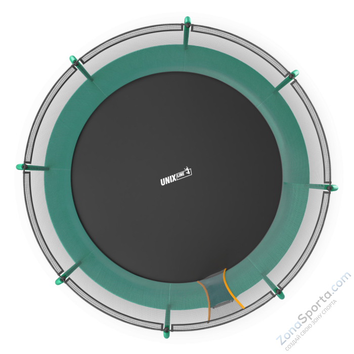 Батут Unix Line Supreme Basic 12 ft (green)