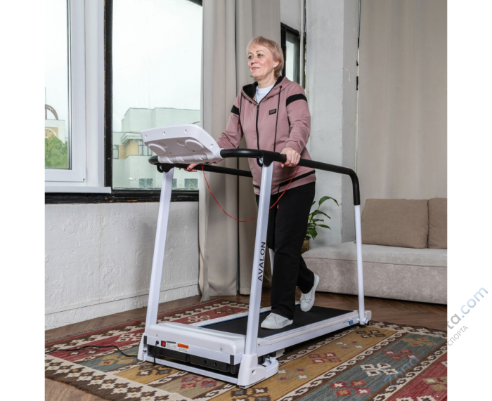Беговая дорожка DFC Avalon для реабилитации, белая T185W