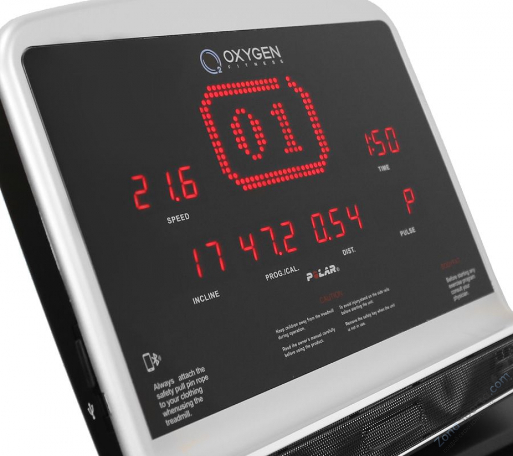 Беговая дорожка Oxygen Fitness New Classic Platinum AC LED