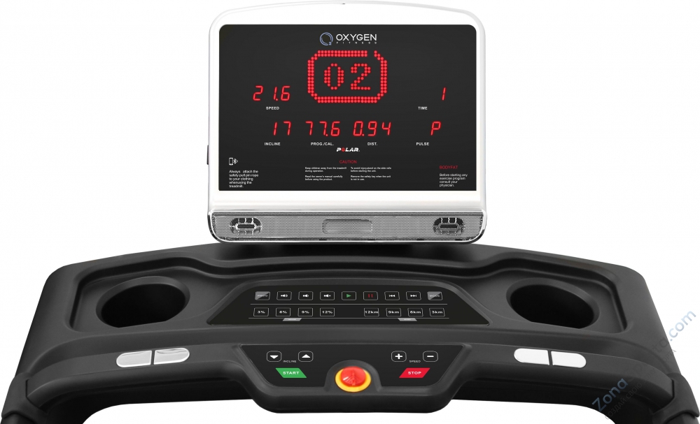 Беговая дорожка Oxygen Fitness New Classic Platinum AC LED