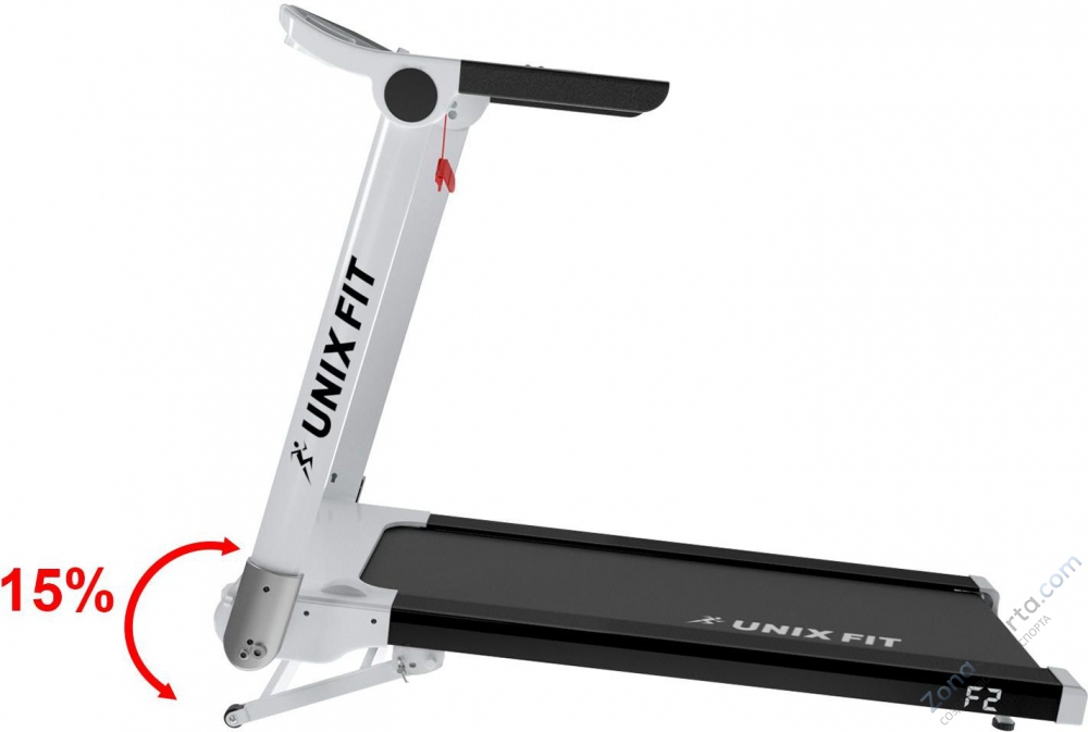 Беговая дорожка Unix Fit Hi-tech F2 Arctic Ice