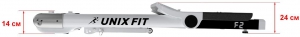 Беговая дорожка Unix Fit Hi-tech F2 Arctic Ice