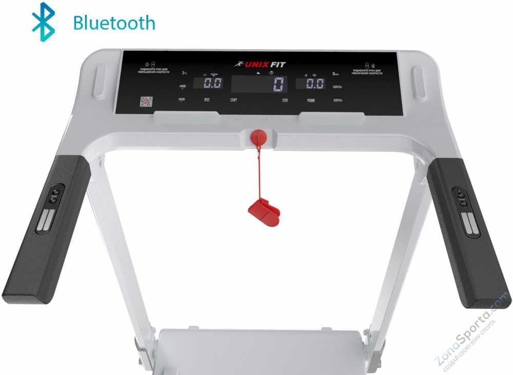 Беговая дорожка Unix Fit Hi-tech F2 Plus Arctic Ice