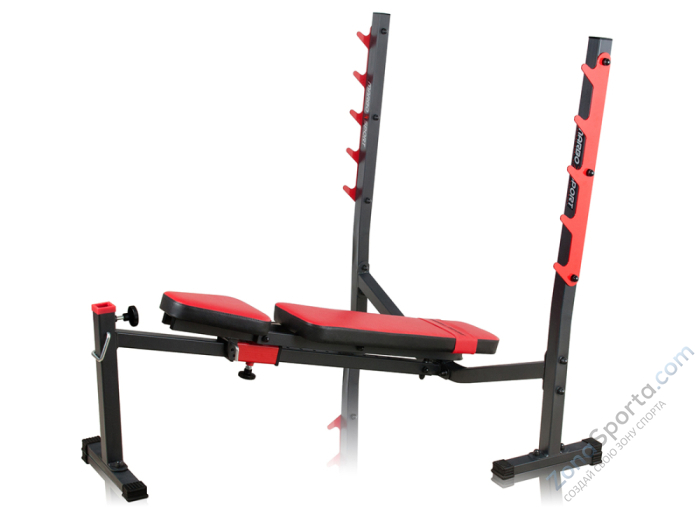 Cкамья для жима лежа с регулируемым углом наклона Marbo Sport MS-L106