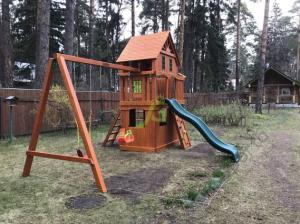 Деревянная детская площадка для дачи Igragrad Шато 2