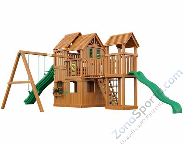 Деревянная детская площадка для дачи Igragrad Великан 2 (Макси)