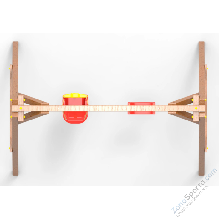 Деревянные качели Пикник 2 Оптимус (качели для малышей качели долька)