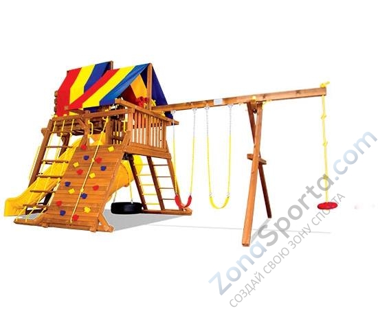 Детская игровая площадка Rainbow Play Systems Циркус Кастл 2020 V Тент (Circus Castle 2020 V RYB)