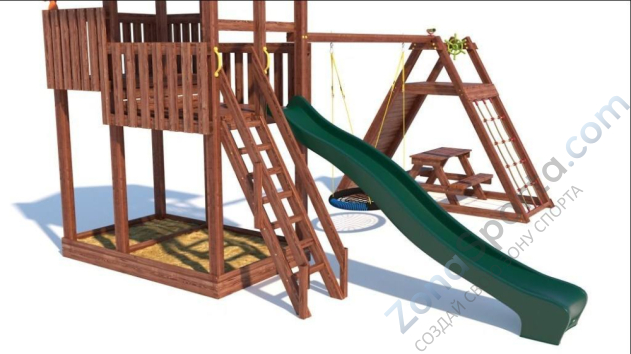 Детская площадка CustWood Family F8