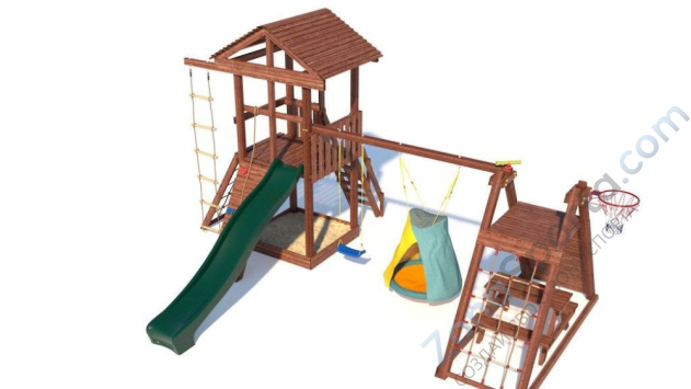 Детская площадка CustWood Family F9 