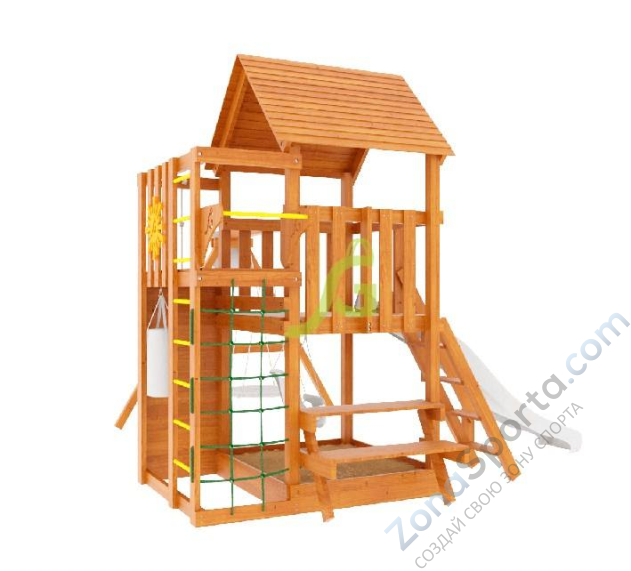 Детская площадка IgraGrad Крафт Pro (окрашенная)