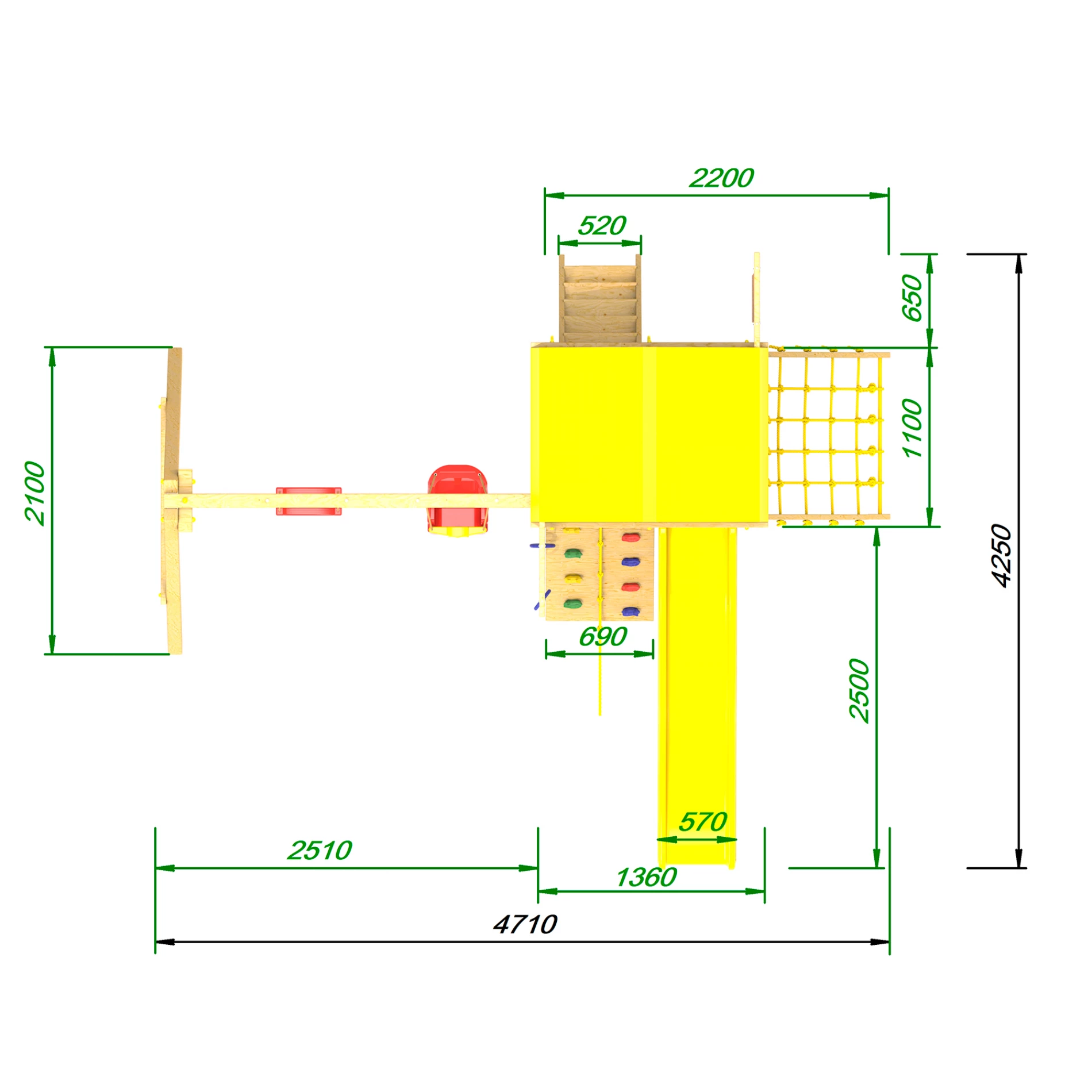 Детская площадка Пикник Стандарт Тасмания