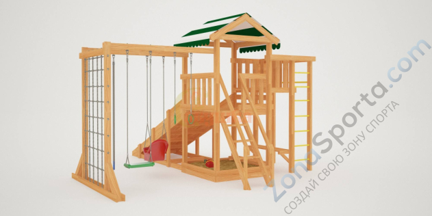 Детская площадка Савушка Мастер 4 (4 сезона)