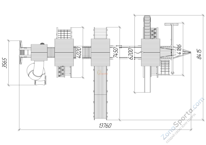 Детская площадка Савушка 9 (Black)