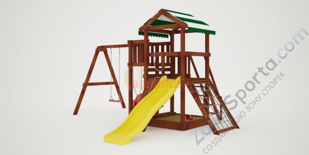 Детская площадка Савушка Мастер 2 (Махагон)