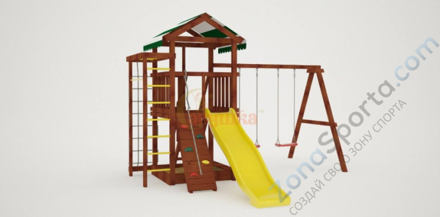 Детская площадка Савушка Мастер 5 (Махагон)