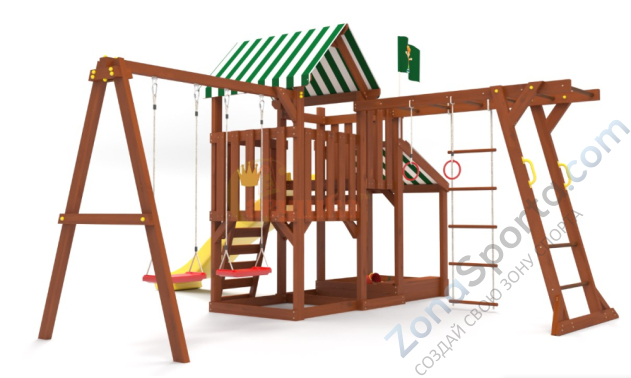 Детская площадка Савушка TooSun (Тусун) 4 Plus с песочницей