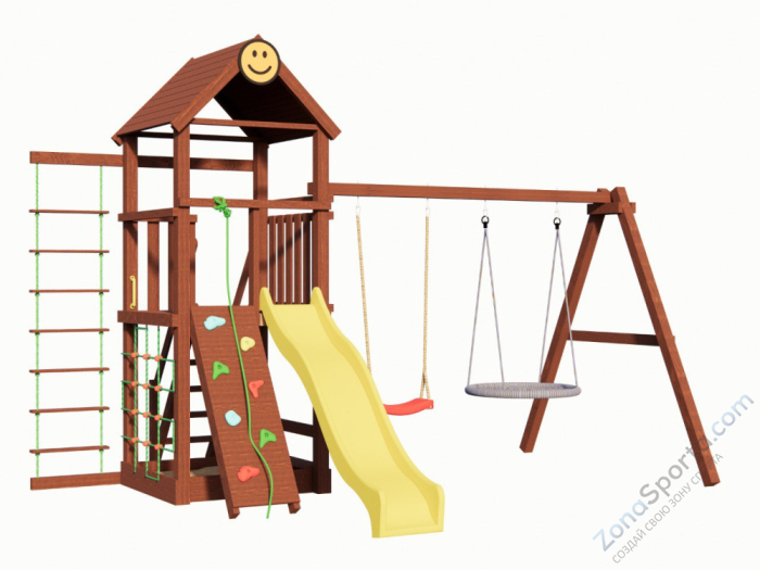Детская деревянная площадка Smile Big Net