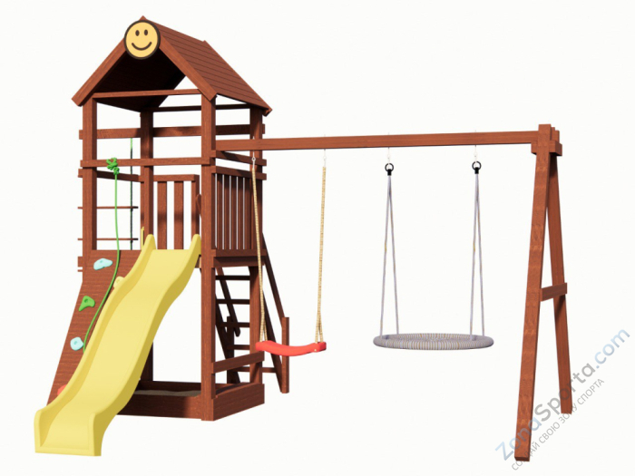 Детская деревянная площадка Smile Big Net
