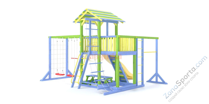 Детская игровая площадка Савушка-15 (Color-1)