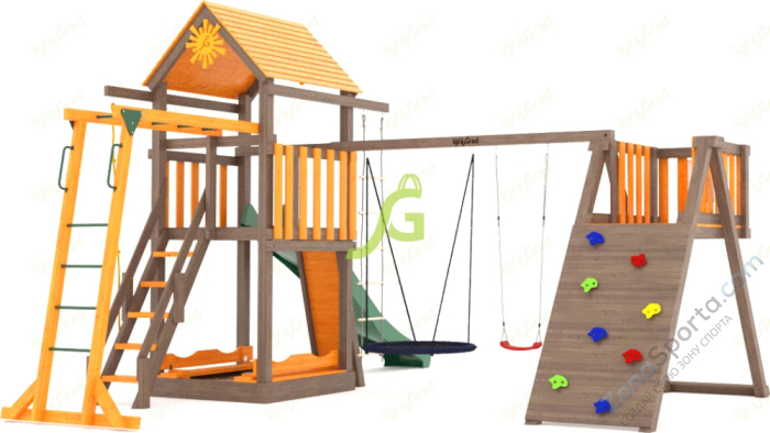 Детская площадка IgraGrad Панда Фани Gride мод.2