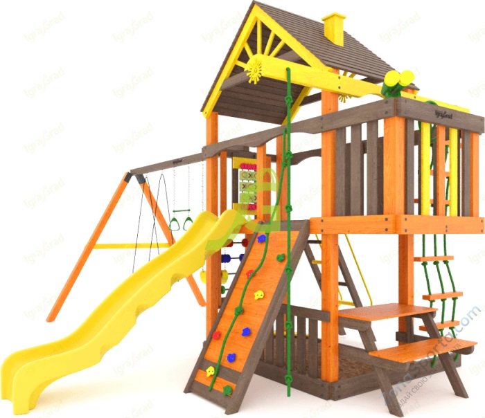 Детская площадка IgraGrad Шато (Дерево) (мод.2)