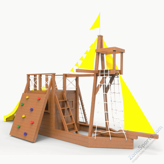 Детская площадка Пикник Корабль Волна Оптимус