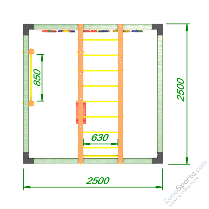 Детская площадка Пикник Куб Вега