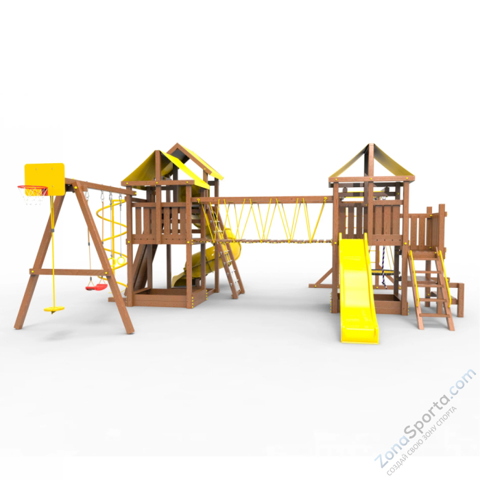 Детская площадка Пикник Оптимус Стэйдж К с винтовой трубой