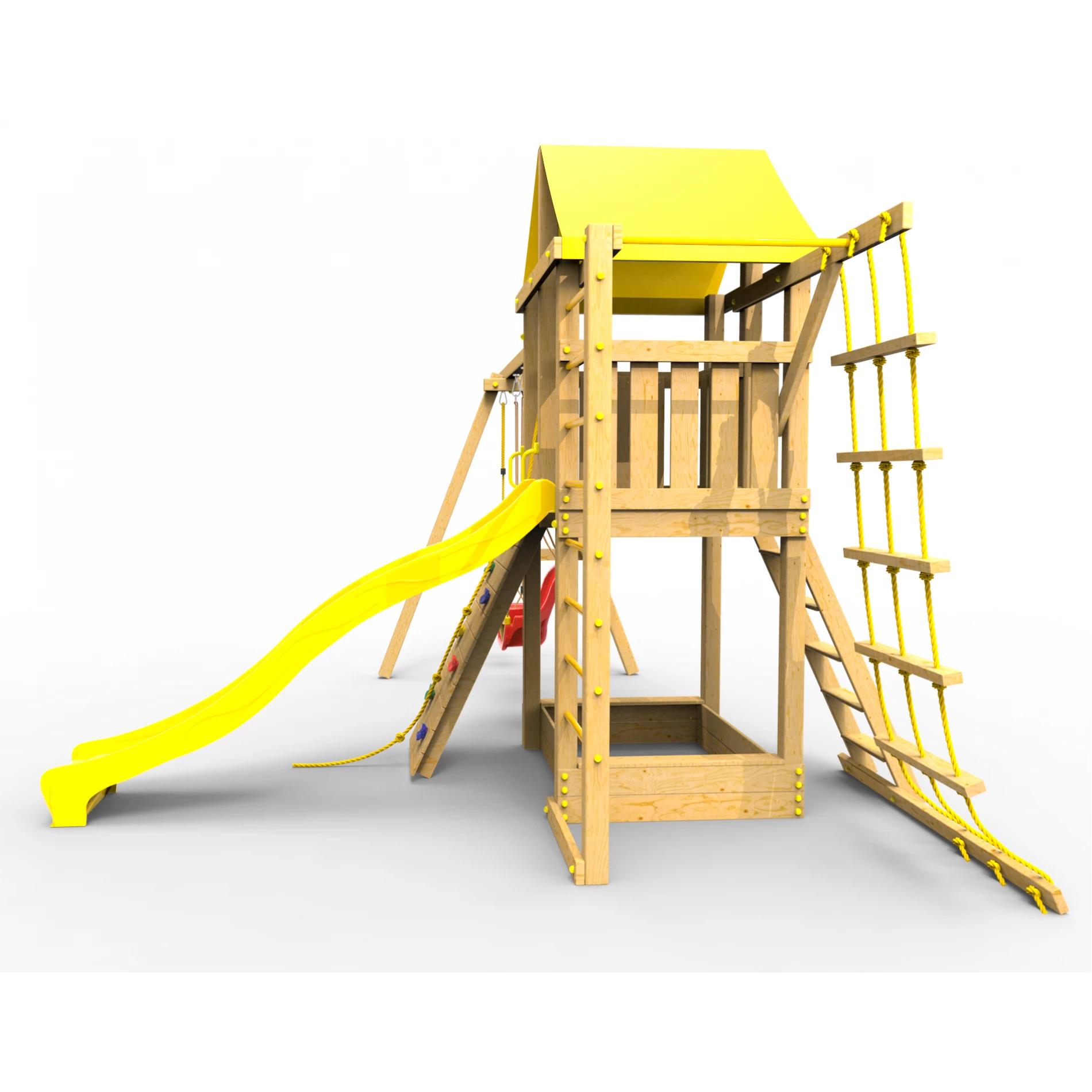 Детская площадка Пикник Стандарт с турником и шведской стенкой