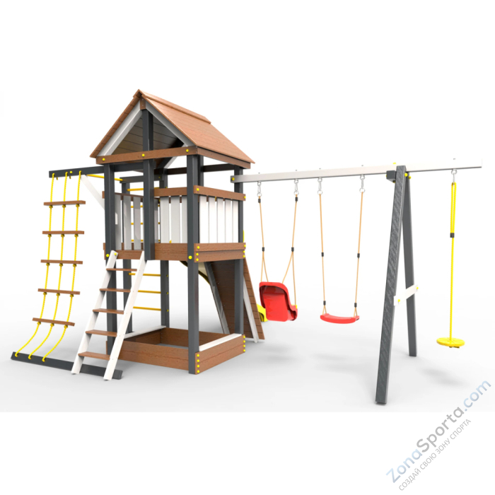 Детская площадка Пикник Ультра с турником и шведской стенкой