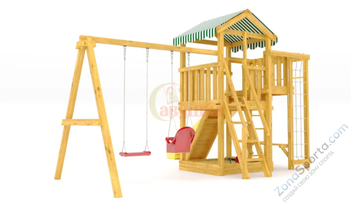 Детская площадка Савушка Мастер 3 Plus (горка 3 метра)