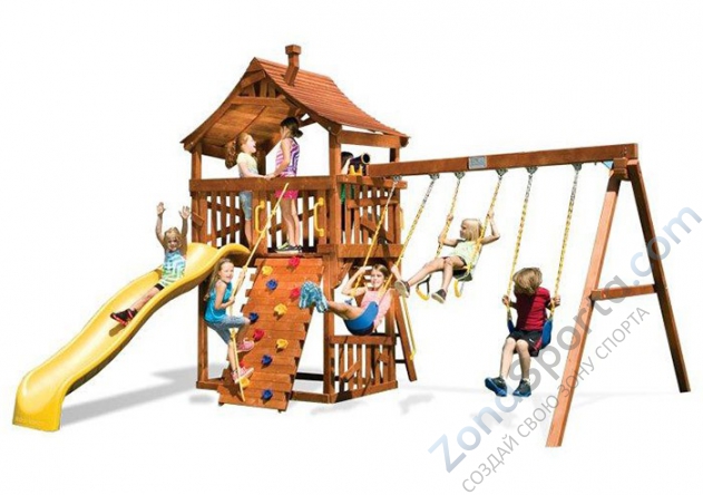 Детская игровая площадка Rainbow Play Systems Карнавал Коттедж II (Carnival Cottage II)