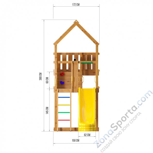 Детский игровой комплекс Jungle Palace JP1