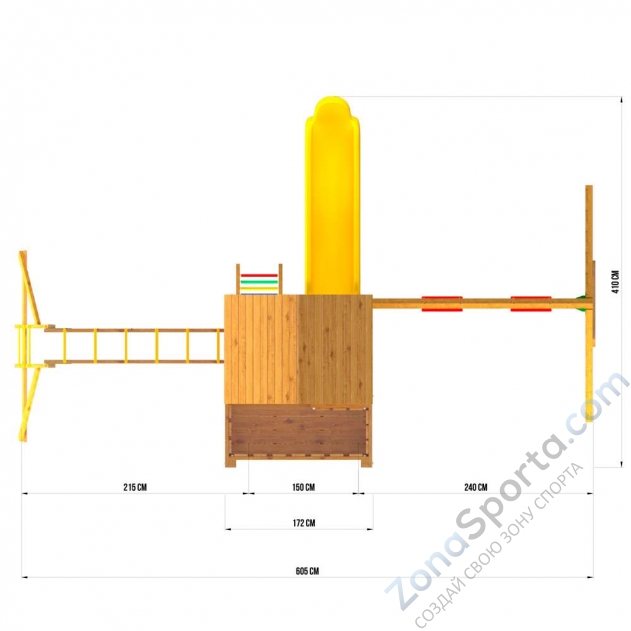 Детский игровой комплекс Jungle Palace JP8 