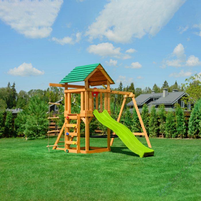 Детский игровой комплекс Unix Kids (6 in 1) Light Green