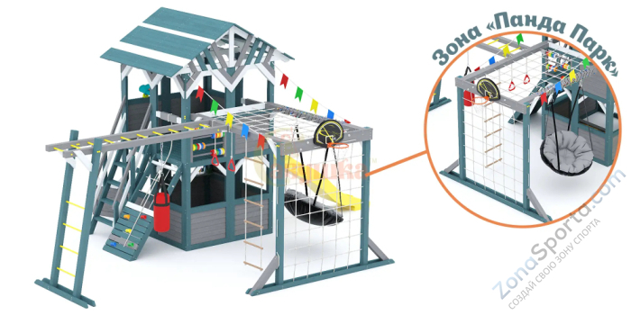 Детский игровой комплекс Савушка PlayHouse-2