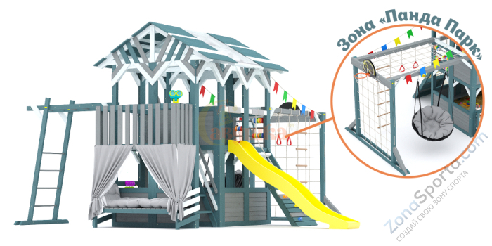 Детский игровой комплекс Савушка PlayHouse-3