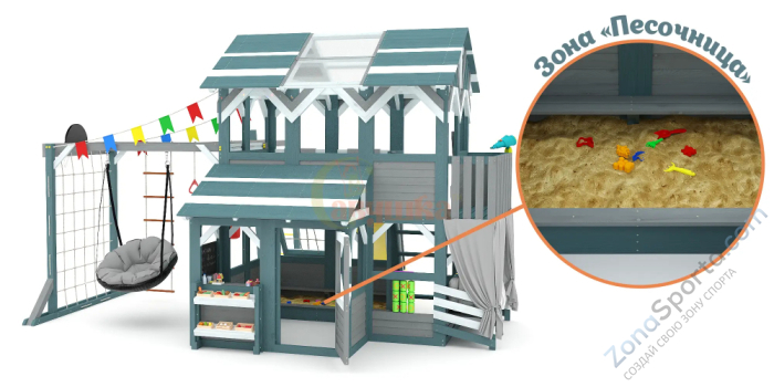 Детский игровой комплекс Савушка PlayHouse-4