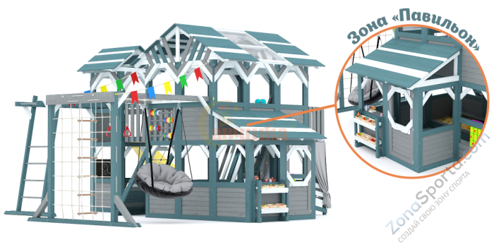 Детский игровой комплекс Савушка PlayHouse-5