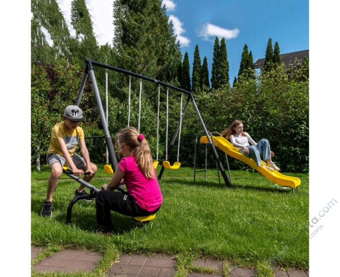 Детский комплекс DFC качели, качели-балансир и горка 74560