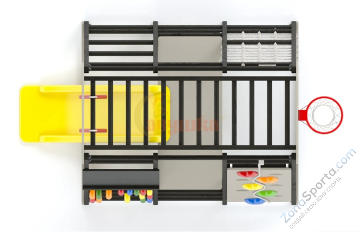 Детский комплекс Савушка Непоседа 3 nero