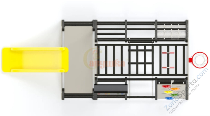 Детский комплекс Савушка Непоседа 7 nero