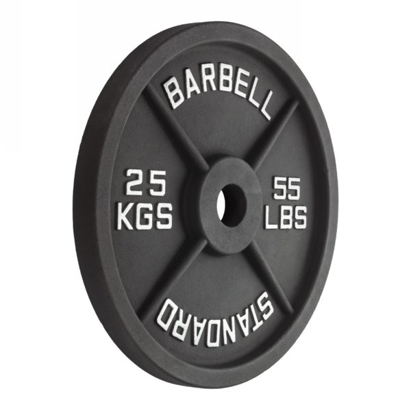 Диск 51 мм. чугунный окрашенный 25 кг, VictoryFit VF-SC512500