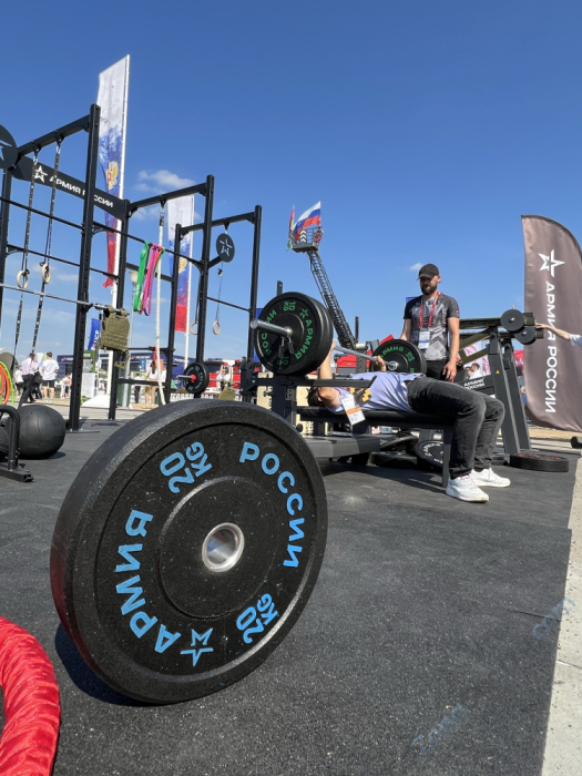 Диск бамперный Армия России AR-BMPPL-20 20 кг