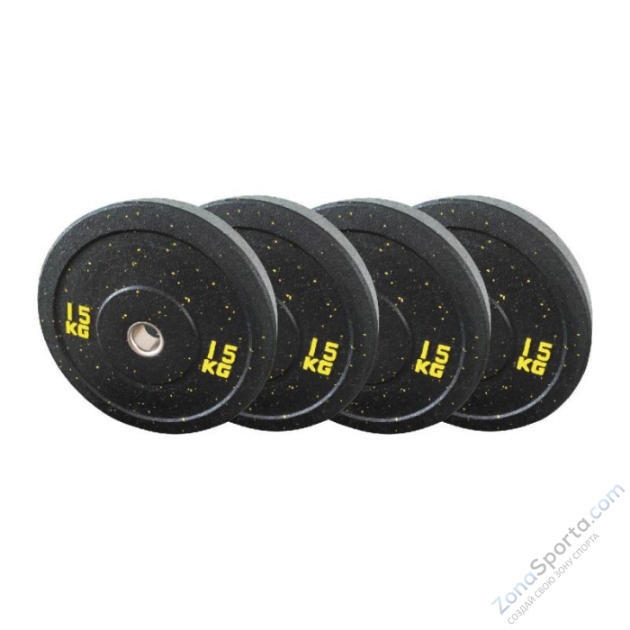 Диск бамперный черный 5 кг Fitex FTX-1037-5