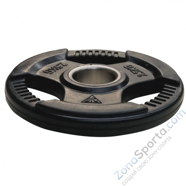 Диск обрезиненный DFC, чёрный, 51 мм, 2,5кг