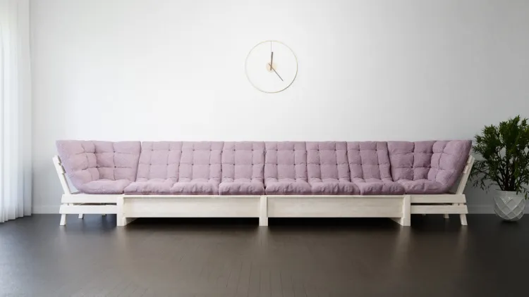 Диван деревянный угловой Savushka Set-1